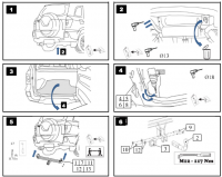 Фаркоп 7610-A Oris на Chery Tiggo 3 2017-2020 без выреза в бампере. Тип шара: A. Нагрузки: 1200/75 кг, масса фаркопа 15,5 кг (без электрики в комплекте) от магазина ФаркопРос